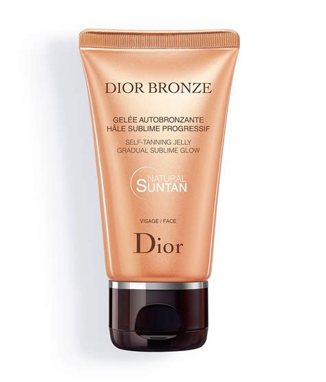 dior bronze self tanning cream gel for face|dior after sun balm.